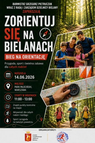 Zorientuj się na Bielanach Czerwiec