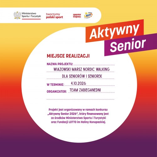 Wiązowski Marsz Nordic Walking